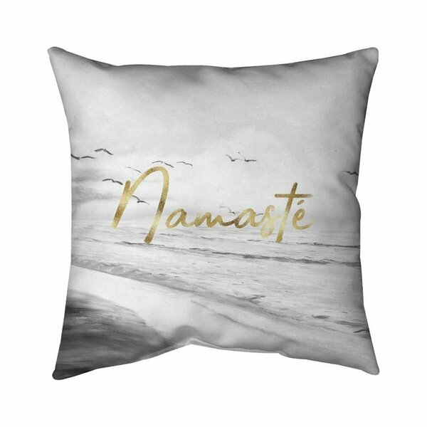 Fondo 20 x 20 in. Namaste-Double Sided Print Indoor Pillow FO3336326